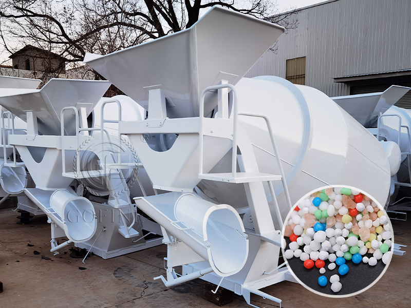 Внесение и процесс производства смешанных удобрений