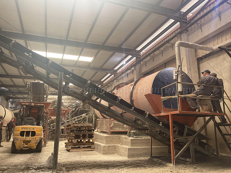 Effectus potassium sulfate stercorat productio Line: Ex cruda pulveris Ad High-Value Granula