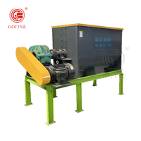 Көлденең араластырғыш машина ұнтақты тыңайтқышқа арналған таспа араластырғыш